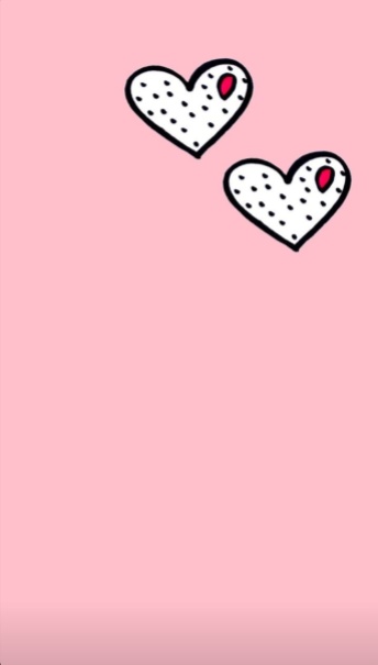 Wallpaper para celular - rosa - coração - blog Artes para imprimir