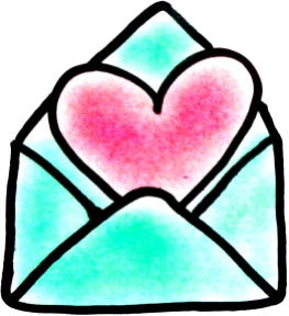 Desenho Cleia -Carta coração - Blog Artes para imprimir